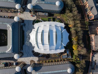 Fabric canopy roof replacement in Nottingham