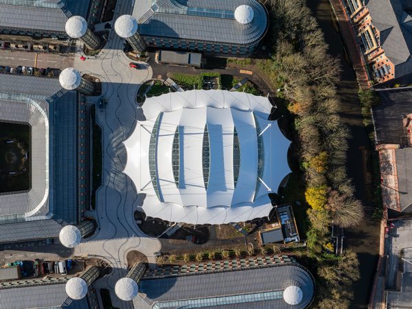 Fabric canopy roof replacement in Nottingham