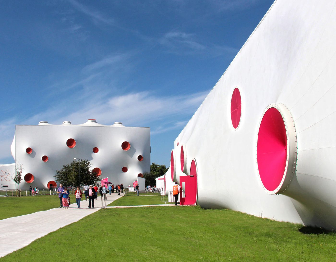 Base Structures London 2012 Olympic Games Shooting Ranges.